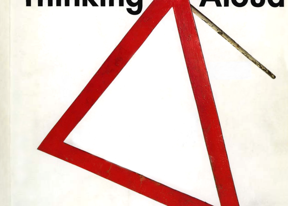 Richard Wentworth’s Thinking Aloud